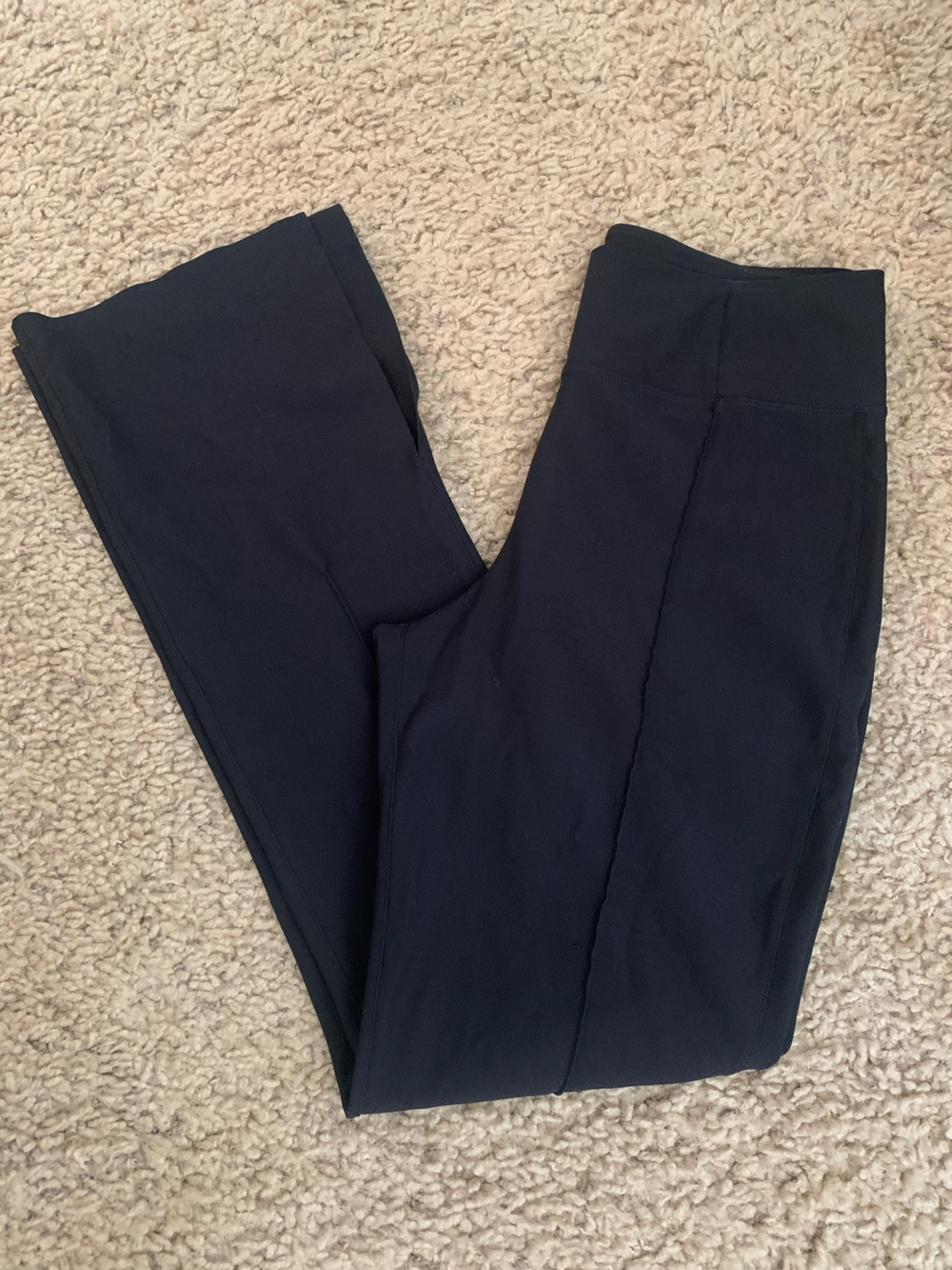 Epoque Evolution black flare pull on pants- size 8